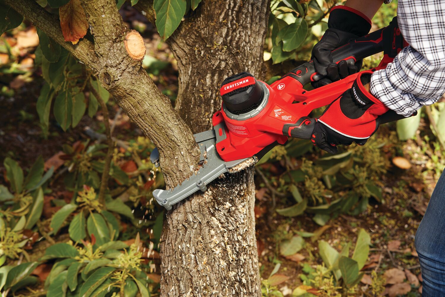 View of CRAFTSMAN Loppers  being used by consumer