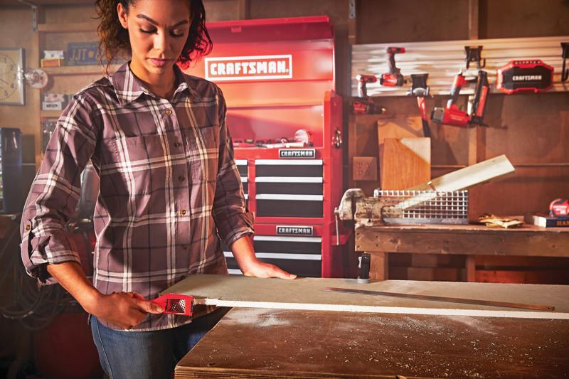 View of CRAFTSMAN Planes & Surform being used by consumer