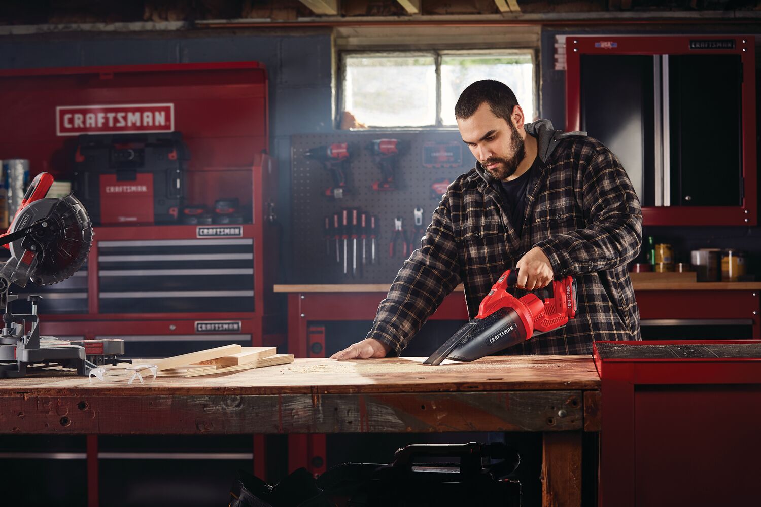 View of CRAFTSMAN Cleaning: Dust & Debris Collection being used by consumer